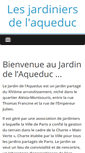 Mobile Screenshot of jardin-aqueduc.fr